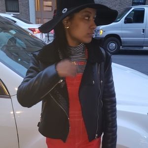 Forever 21 Faux Leather Shearling